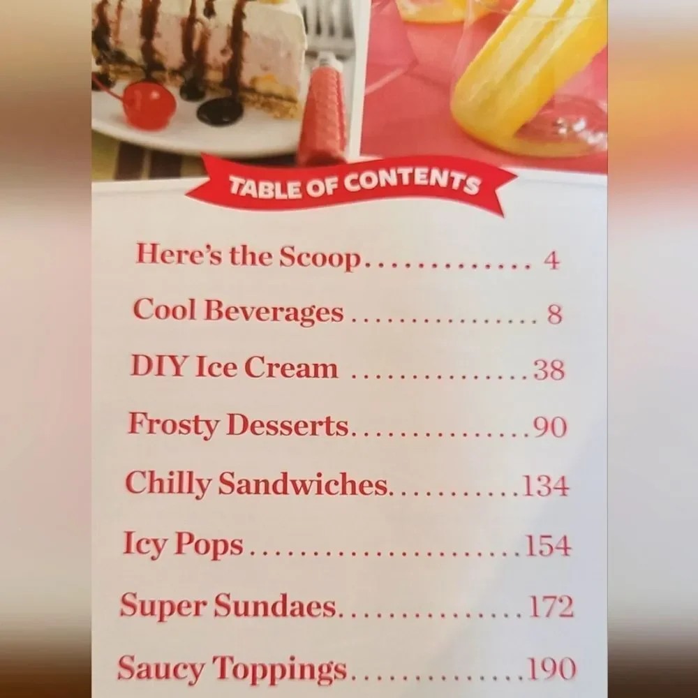 Taste Of Home Cookbook‎ Frosty Treats and More 208 Pages Hardbound